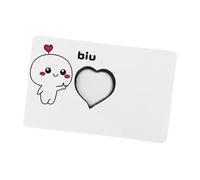 Zuasdvnk Flick The Heart Card, Love Magic Card, espedienti mago primo piano illusioni mentalismo, puntelli incantesimi, spettacoli di strada, spettacoli scenici
