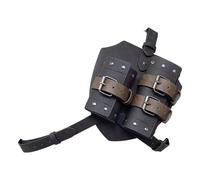 Zuasdvnk Fondina per coltelli a spalla, cintura porta coltelli | Portacoltelli con per coltelli a rana con lunghezza regolabile | Cintura per coltelli vintage con cintura posteriore per coltelli per