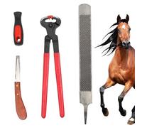 Zuasdvnk Forbici per artigli di pecora, accessori per la cura delle unghie, antiscivolo, per stalla, animali da fattoria, taglio di zoccoli, cura e taglio
