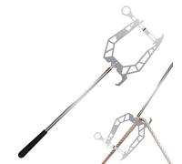 Zuasdvnk Gancio per banchina per corda di ormeggio per barca, U Tipo di gancio Taper,Filettatura di ormeggio banchina | Telefatico Multi-Uso U-Tipo Supporto Automatico per Camion Pedale Kayak