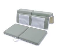 Zuasdvnk Ginocchiere per il bagno per bambini, 2 gomitiere e gomitiere per vasca da bagno, gomitiere e ginocchiere per vasca da bagno, tappetino per ginocchio e vasca da bagno per un bagno allegro con