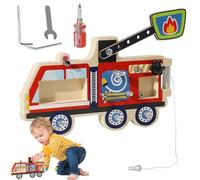 Zuasdvnk Giocattolo a vite da tavola in legno, assembla la tavola a vite in legno | Assemblare strumenti di riparazione di simulazione per loro,Genitore-Bambino Interattivo E Illuminazione Puzzle