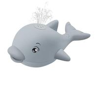 Zuasdvnk Giocattolo da bagno, giocattolo da bagno, delfino, giocattolo 'acqua della vasca da bagno di irrigazione del delfino, novità, , giocattolo da bagno musicale per piscina