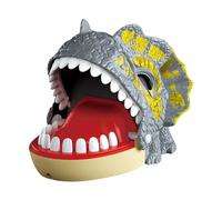 Zuasdvnk Giocattolo per mordere le dita, giocattolo per mordere le dita, giocattolo per mordere i dinosauri, giocattolo per interazione con dinosauri, la pressione dei denti migliora