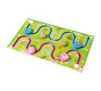 Zuasdvnk Gioco di Labirinto Educativo con Colori e Numeri - Gioco in Legno per Sviluppare le abilità motorie - Giocattolo Educativo Interattivo per Imparare a Contare Materna Ragazze Ragazzi