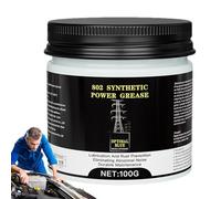 Zuasdvnk Grasso conduttivo, grasso di rame - 100 g pasta conduttiva per il settore automobilistico, grasso composito multiuso per auto, lubrificante in rame anti-seize per collegamenti elettrici