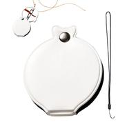 Zuasdvnk Lente d'ingrandimento a moneta | Lente d'ingrandimento tascabile portatile con cordino | Aiuto visivo per gli anziani, Lente d'ingrandimento pieghevole per gioielli, Recensioni di Francobolli