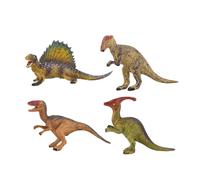 Zuasdvnk Modello Dinosauro, Piccoli Giocattoli Dinosauro,Set di 4 modelli Dinosauri Figurine | Figure di animali, Top, Riempimento di uova di Pasqua, Miniature Collezione