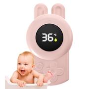 Zuasdvnk Monitor della temperatura della vasca, misuratore di temperatura della vasca,Sicurezza impermeabile Digital Water Gauge - Pisce da bagno a lettura rapida,