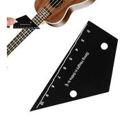 Zuasdvnk Righello d'azione per chitarra | Righello di alta precisione per basso elettrico, righello per strumenti per chitarra, strumenti per chitarra per ragazzi, ragazze, adolescenti, bambini