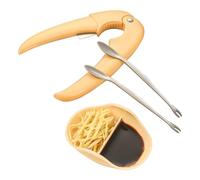 Zuasdvnk Schiaccianoci E Utensili Per Crostacei | Schiacciatutto Frutti Di Mare,Kit Forchetta Per Chele Di Aragosta - Feste Giovani Picnic Familiari Ristorante Raduni Vacanze