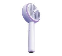Zuasdvnk Spazzola a vapore per cani | Spazzola a vapore multifunzionale per cani con manico ergonomico - Strumento elettrico per toelettatura a lungo e corto cucciolo di gattino