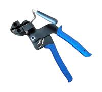 Zuasdvnk Strumento per il taglio della cravatta con cerniera, strumento di serraggio della cravatta con cerniera | Fascette per recinzione a catena autobloccanti Fermacavo in acciaio inossidabile