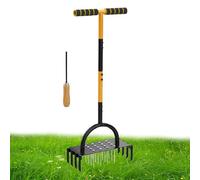 Zuasdvnk Strumento per prato aeratore, Strumento per aeratore da prato - Strumento Manuale di da Prato a | Attrezzature per Tappi di rilascio del Suolo a Mano per Le verdure in serra della