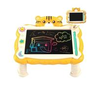 Zuasdvnk Tavoletta LCD per Scrivere per Bambini - Tavoletta Doodle Cancellabile | Portatile Materiale Artistico Bambini, Lavagna LCD Riutilizzabile con Supporto per Scrittura