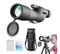 Zuasdvnk Telescopio monoculare,Telescopio monoculare ad alta potenza,Monocoli per birdwatching da esterno con visione più ampia 25-75x60 | Monoculare per visione più ampia per esterni e birdwatching,