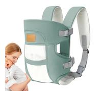 Zuasdvnk Zaino ergonomico per il petto, leggero, tracolla ergonomica, supporto per la testa, imbottito, per passeggiate, spiaggia, allattamento, viaggi, shopping, festival, casa, natura