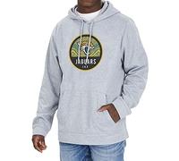 Zubaz NFL Jacksonville Jaguars - Felpa con Cappuccio da Uomo, Colore: Grigio, Taglia XL