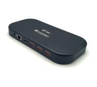 i-Tec Thunderbolt 3/USB-C Dual 4K Docking Station with 60W Power Delivery and USB-C to DisplayPort Cable - TB3HDMIDOCKPD
