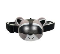 Zubehors Lampada frontale a LED, lampada frontale - Torcia con fascia per capelli con procione e leone dei cartoni animati - Lampada frontale a LED, divertenti luci frontali per compleanno, Natale,