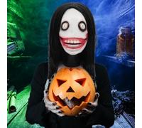 Zubehors Maschera Cosplay Horror Halloween,Costume Maschera Spettrale per Giochi di Ruolo - Copricapo In Lattice Per Travestimenti Spettacoli E Feste A Tematiche