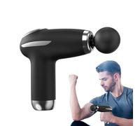 Zubehors Massaggiatore a percussione portatile, massaggiatore per la schiena a percussione - Massaggiatore elettrico per sollievo muscolare dei tessuti profondi con 4 teste di massaggio Motore