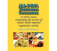 Zubin D'Souza All-India Vegetarian Cookbook (Tascabile)