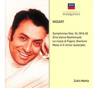 Zubin Mehta - Mozart: Symphonies, Nos. 34, 39, 40 / Eine Kleine Nachtmus (2 CD)