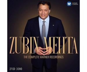 Zubin Mehta Zubin Mehta: The Complete Warner Recordings (CD) Box Set with DVD