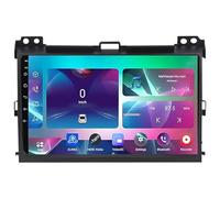 ZUBIX Android 15 Autoradio 9 Pollici Car Stereo Navigation GPS per Toyota Land Cruiser Prado 120 3 III 2002-2009 Supporto Schermo di Tocco per Il Controllo del Volante,8 Core 4G+WiFi 6G+128G