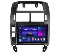ZUBIX Android 15 Autoradio 9 Pollici Car Stereo Navigation GPS per VW Polo MK4 2004-2009 Supporto Schermo di Tocco per Il Controllo del Volante,8 Core 4G+WiFi 8G+128G