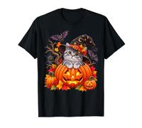 Zucca Americana a Pelo Corto Halloween Ringraziamento Uomini Donne Maglietta