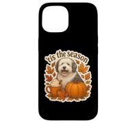 Zucca autunnale per cani da pastore inglese Custodia per iPhone 15