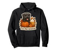 Zucca Autunno Autunno Cane Bouvier des Flandres Felpa con Cappuccio