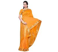 Zucca - Benares Arte Seta Sari / Danza Del Ventre Tessuto (India)