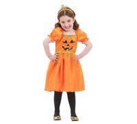 Zucca Costume Ragazze Halloween Bambini Vestito Carino Bambini