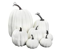 Zucca Decorativa | 7 Pezzi Schiuma Decorativa,Centrotavola Festa Del Ringraziamento Per Tavolo Cucina Feste Rustico Matrimonio Casa Vacanze