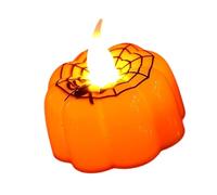 Zucca di Halloween LED Luce Con Realistico Flickering Senza Fiamma Design A Batteria Interna Decorazione Esterna Halloween Zucca Luce LED
