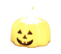 Zucca di Halloween LED Luce Con Realistico Flickering Senza Fiamma Design A Batteria Interna Decorazione Esterna Halloween Zucca Luce LED