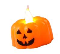 Zucca di Halloween LED Luce Con Realistico Flickering Senza Fiamma Design A Batteria Interna Decorazione Esterna Halloween Zucca Luce LED