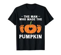 Zucca di Halloween Papà in attesa Maglietta