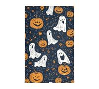 Zucca di Halloween senza cuciture e modello decorazioni di Halloween Carino asciugamani per cucina vestiti spugna asciugamani da cucina accessori di design toallas para la cocina 71x45,7 cm Set di 6
