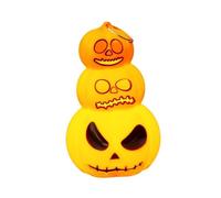 Zucca Figurina Halloween Zucca Luce Notturna Ornamento Giallo per Soggiorno