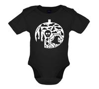Zucca Forma - Bambino T-Shirt / Body - Halloween Zucche Completo Divertente