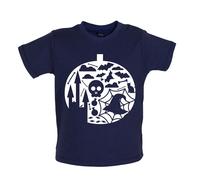 Zucca Forma - Bambino T-Shirt / Body - Halloween Zucche Completo Divertente