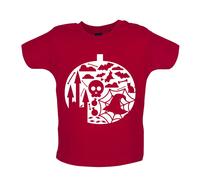 Zucca Forma - Bambino T-Shirt / Body - Halloween Zucche Completo Divertente