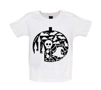 Zucca Forma - Bambino T-Shirt / Body - Halloween Zucche Completo Divertente