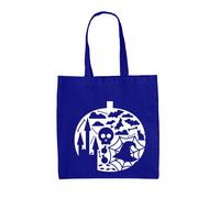 Zucca Forma - Borsa Tote IN Tela - Halloween Zucche Completo Divertente