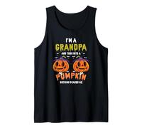 Zucca Nonno Halloween Niente Mi Fa Paura Umorismo Canotta