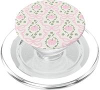 Zucca rosa autunnale e fiocco Halloween modello zucca rosa PopSockets PopGrip per MagSafe